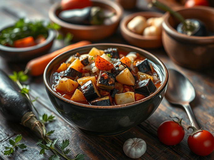 How to Make Delicious Eggplant Stew at Home